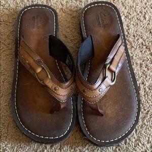 Clarks Flip Flops